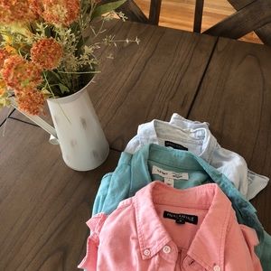 3 Men’s Pastel Shirts - J Crew, Old Navy 💜